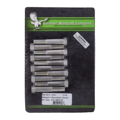 514558 - GARDNER-WESTCOTT Head bolt kit, stock hex style. zinc