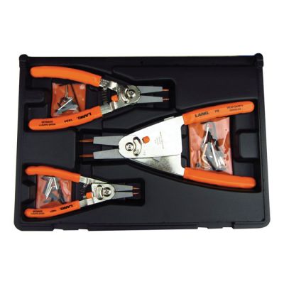 514591 - Lang Tools, 'quick switch' retaining ring pliers. 3-pc set