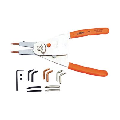 514608 - Lang Tools, ' Quick Switch' #75 large retaining ring plier