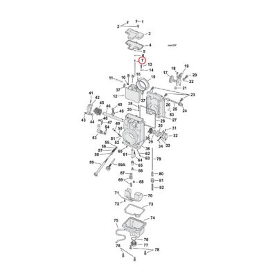 514888 - Mikuni, smoothbore jet needles, -97