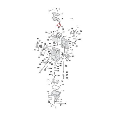 514889 - Mikuni, smoothbore jet needles, -98