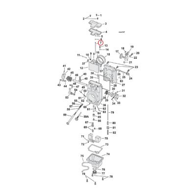 514892 - Mikuni, smoothbore jet needles, -96