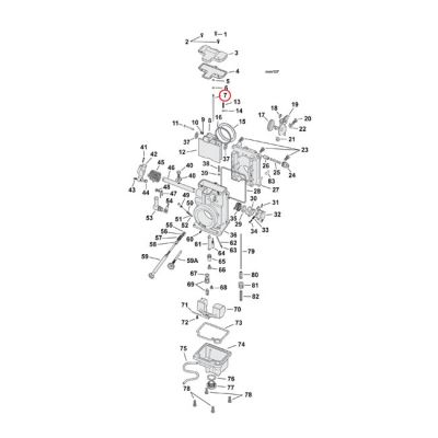 514893 - Mikuni, smoothbore jet needles, -97