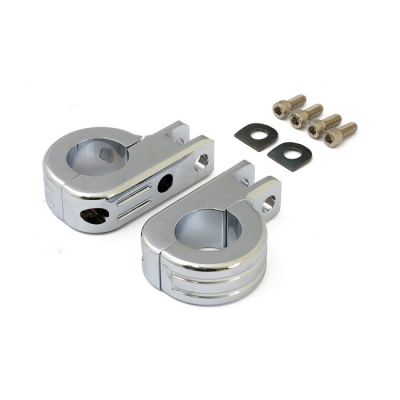515243 - MCS Engine guard foot peg mount kit. 1-1/4