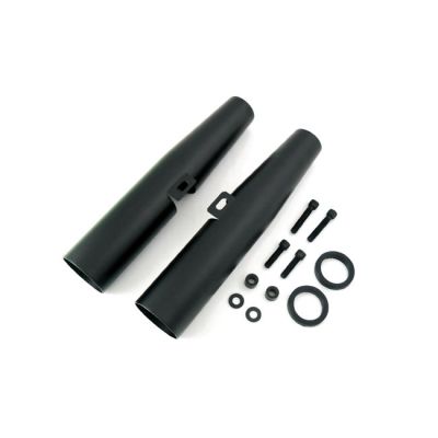 515519 - MCS, fork shrouds for 39mm forks. Black