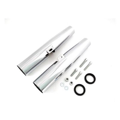 515524 - MCS, fork shrouds for 39mm forks. Chrome