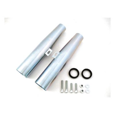 515558 - MCS, fork shrouds for 39mm forks. Zinc