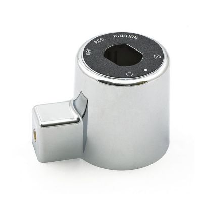 515892 - MCS Sportster ignition switch cover. Chrome