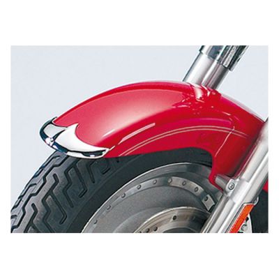 516547 - National Cycle, cast front fender tip. Chrome