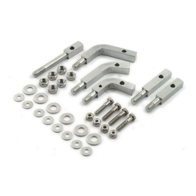 517555 - MCS Floorboard mount bracket kit. Chrome