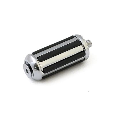 518062 - MCS Rail shift/brake peg. Chrome with rubber inlays