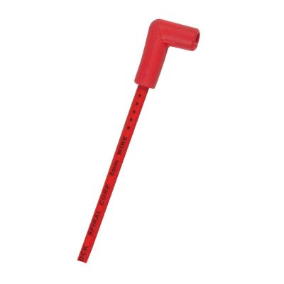 519488 - Accel, 8mm Ferro Spiral core spark plug wire set. Red