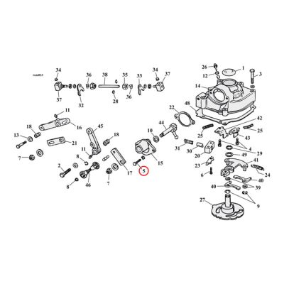 522003 - GARDNER-WESTCOTT Chrome hex bolt 1/4 inch-20 x 7/8