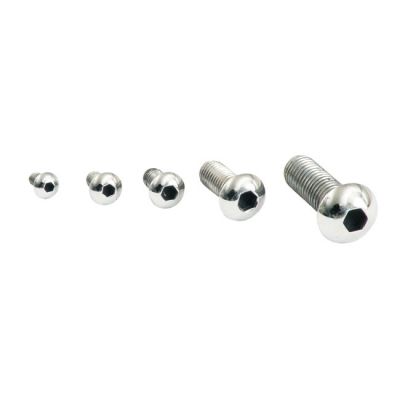 523608 - GARDNER-WESTCOTT M4 x 8mm buttonhead bolt, polished ss