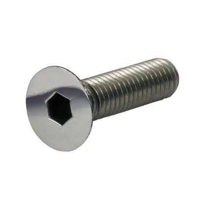 523724 - GARDNER-WESTCOTT M5 x 8mm flathead allen bolt, pol. ss