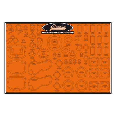 526402 - James, gasket & seal board. Knuckle & Pan