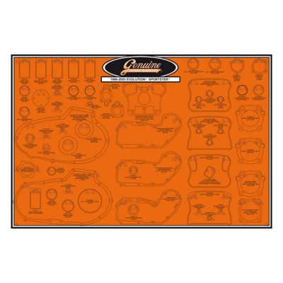526404 - James, gasket & seal board. 86-03 Evo Sportster