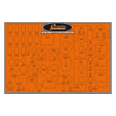 526480 - James, gasket & seal board. Transmission