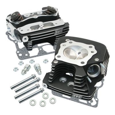 531836 - S&S, cylinder head kit. Black .650