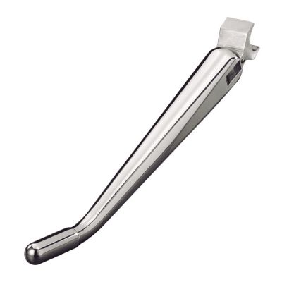 532073 - KUSTOM TECH K-Tech, weld-on Diamond jiffy stand. Chrome