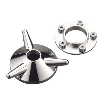 532113 - Kustom Tech, spinner wheel hub cover. Aluminum
