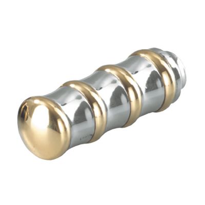 532245 - KUSTOM TECH K-Tech, Vintage shift/brake peg. Polished & Brass