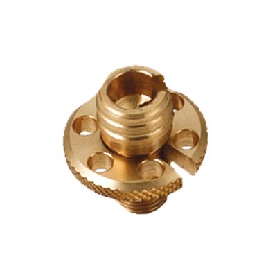 532334 - KUSTOM TECH K-Tech clutch cable adjuster. Polished brass