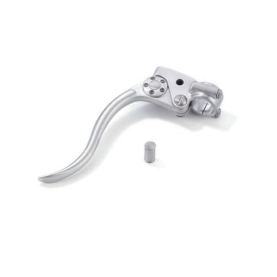 532336 - KUSTOM TECH K-Tech, DeLuxe mechanical clutch lever assembly. Satin