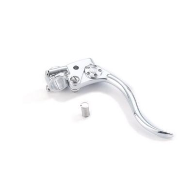 532337 - KUSTOM TECH K-Tech, DeLuxe mechanical brake lever assembly. Polished