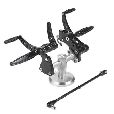 532392 - KUSTOM TECH K-Tech, Classic Style forward controls. Black