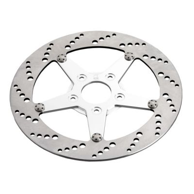 532406 - KUSTOM TECH K-Tech, drilled brake rotor stainless steel 11.5 inch