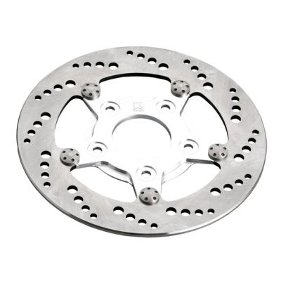 532407 - KUSTOM TECH K-Tech, drilled brake rotor stainless steel 8 1/2 inch