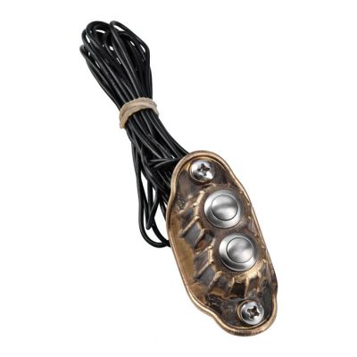 532454 - Kustom Tech, Deluxe handlebar switch. Dual button