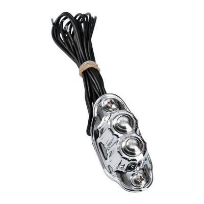 532455 - Kustom Tech, Deluxe handlebar switch. Dual button