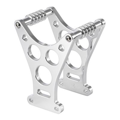 532459 - KUSTOM TECH KustomTech, Dragster style fork brace. Polished