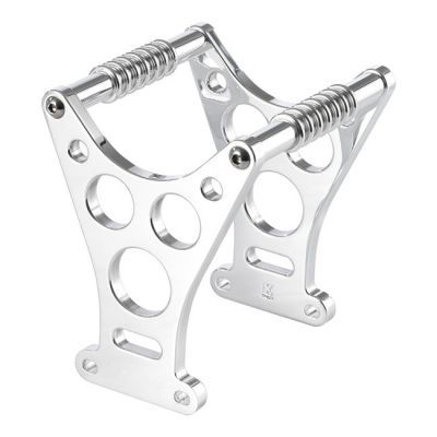 532464 - KUSTOM TECH KustomTech, Dragster style fork brace. Satin