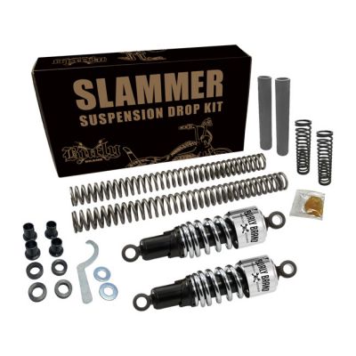 533269 - Burly, slammer kit. Chrome