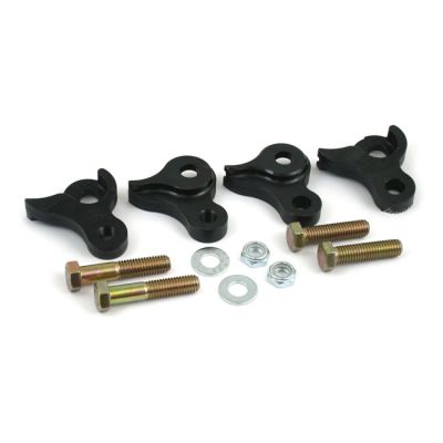 533309 - Burly, rear lowering kit. Black