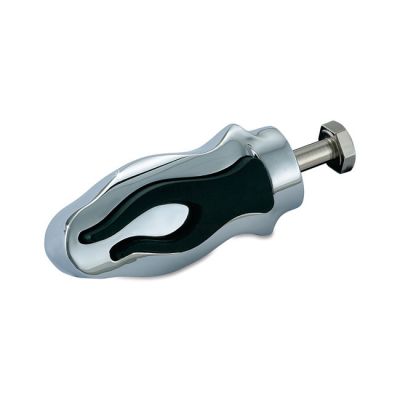 541463 - Küryakyn Kuryakyn, Flamin' shift peg. Chrome