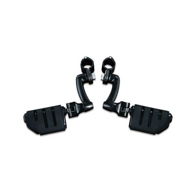 542570 - Küryakyn Kuryakyn, Longhorn highway peg set. 1-1/4 (32mm). Black