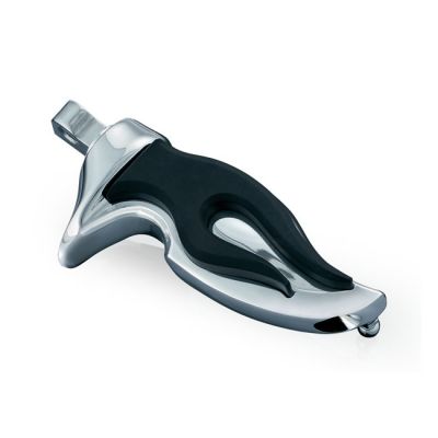 544053 - Küryakyn Kuryakyn, Flamin' foot pegs. Chrome