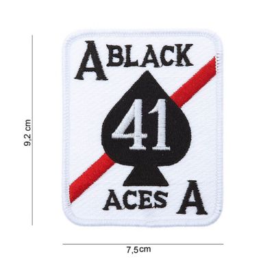 545090 - Army Surplus Patch Black Aces