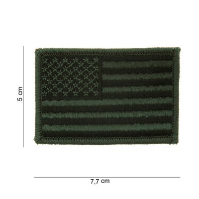 545598 - Army Surplus Patch flag USA subdued