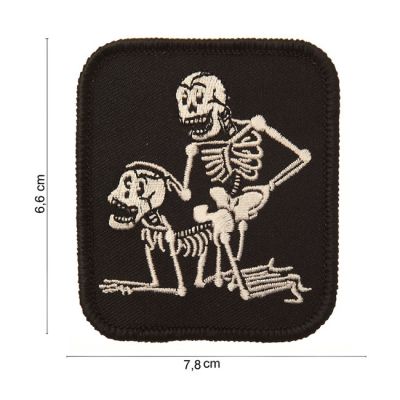 545617 - Army Surplus Patch Two Skeletons