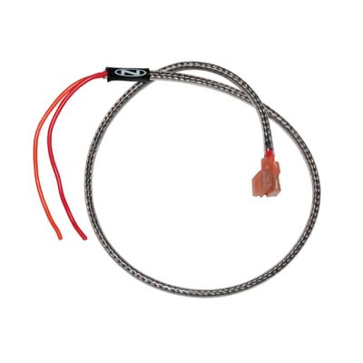 548109 - NAMZ, rear brake switch harness. Braided, 24"