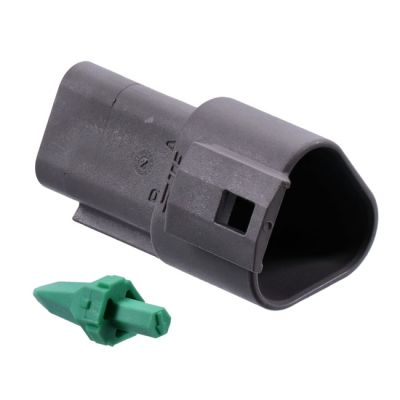 548144 - NAMZ, Deutsch connectors. Gray, receptacle, 3-pins