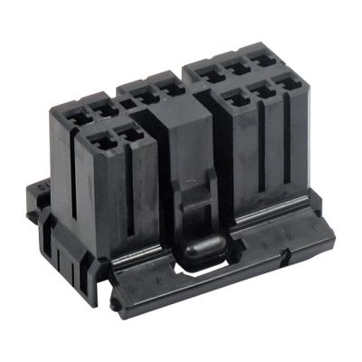 548398 - NAMZ, AMP Multilock connector. Black, plug, 8-pins