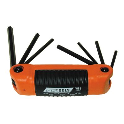 550111 - Cruztools, folding allen (hex) & Torx® wrench