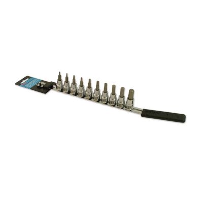 550140 - Cruztools, hex socket bit set. 3/8