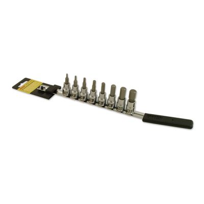 550141 - Cruztools, hex socket bit set. 3/8